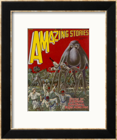 The Octopus Cycle (Lester And Pratt) Explorers In Africa Are Attacked By Giant Land-Octopi by Frank R. Paul Pricing Limited Edition Print image