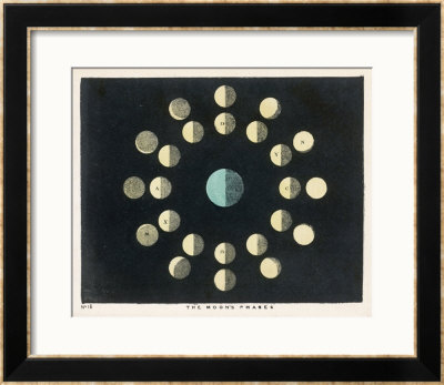 The Moon's Phases by Charles F. Bunt Pricing Limited Edition Print image
