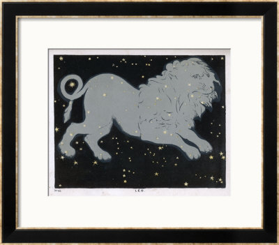 The Constellation Of Leo The Lion by Charles F. Bunt Pricing Limited Edition Print image