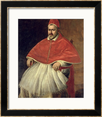 Portrait Of Pope Paul V by Ludovico Leoni Pricing Limited Edition Print image