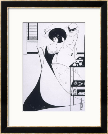 The Toilette Of Salome by Aubrey Beardsley Pricing Limited Edition Print image