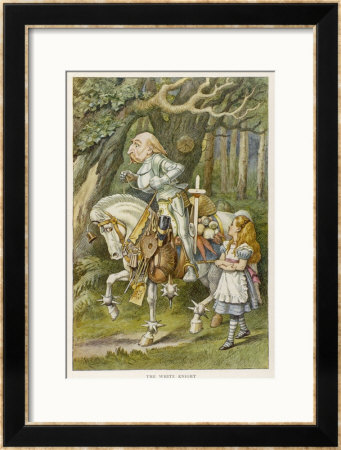 White Knight The White Knight by John Tenniel Pricing Limited Edition Print image