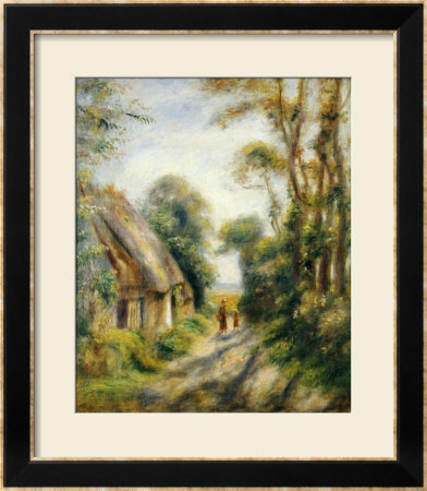 The Outskirts Of Berneval by Pierre-Auguste Renoir Pricing Limited Edition Print image
