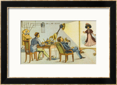 The Cine-Phono-Telegraph by Jean Marc Cote Pricing Limited Edition Print image
