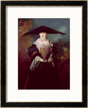 La Belle Strasbourgeoise, Possibly The Nuptial Portrait Of The Artist's Sister Marie-Elizabeth 1703 by Nicolas De Largilliere Pricing Limited Edition Print image