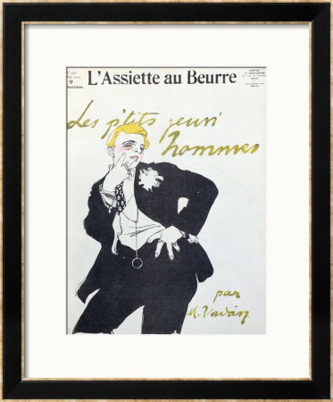 Little Young Gentlemen, Illustration From L'assiette Au Beurre, 1909 by Miklos Vadasz Pricing Limited Edition Print image