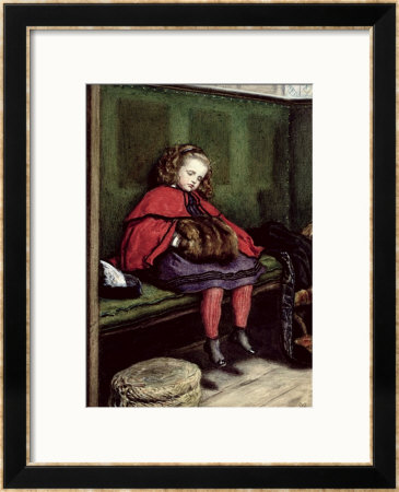 My Second Sermon by John Everett Millais Pricing Limited Edition Print image