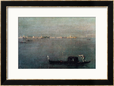 The Gondola On The Lagoon by Francesco Guardi Pricing Limited Edition Print image