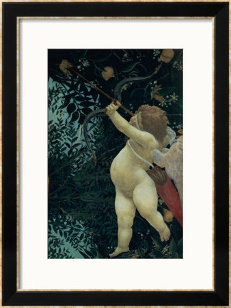 Primavera: Detail Of Cupid by Sandro Botticelli Pricing Limited Edition Print image