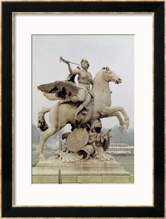 Fame Riding Pegasus (Le Cheval De Marly) 1699-1702 by Antoine Coysevox Pricing Limited Edition Print image