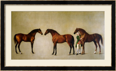 Whistlejacket And Two Other Stallions With Simon Cobb, The Groom, 1762 by George Stubbs Pricing Limited Edition Print image