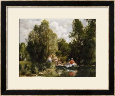 The Pond At Fees by Pierre-Auguste Renoir Pricing Limited Edition Print image