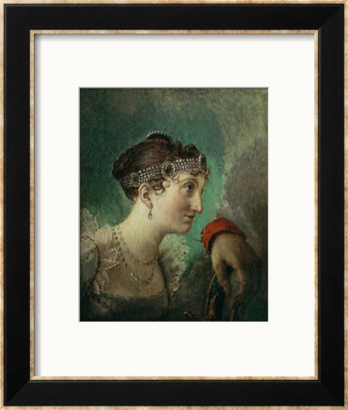Josephine De Beauharnais, Wife Of Napoleon Bonaparte by Jacques-Louis David Pricing Limited Edition Print image