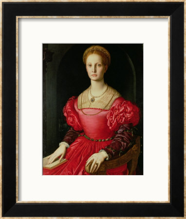 Lucrezia Panchiatichi, Circa 1540 by Agnolo Bronzino Pricing Limited Edition Print image