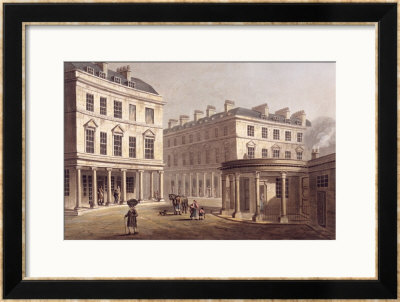 Cross Bath, Bath Street, From Bath Illustrated By A Series Of Views, Pub. By William Miller, 1804 by John Claude Nattes Pricing Limited Edition Print image