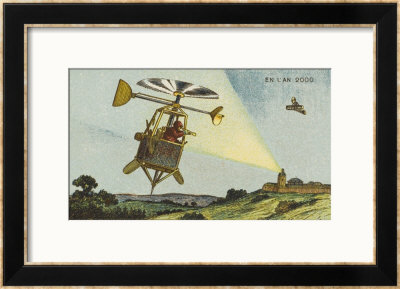 Helicopter Sentinel by Jean Marc Cote Pricing Limited Edition Print image