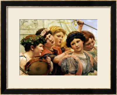 The Young Musicians by George Edward Robertson Pricing Limited Edition Print image