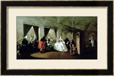 The Nun's Visiting Day by Francesco Guardi Pricing Limited Edition Print image