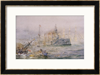 Kent Takes Nurnberg Men by William Lionel Wyllie Pricing Limited Edition Print image
