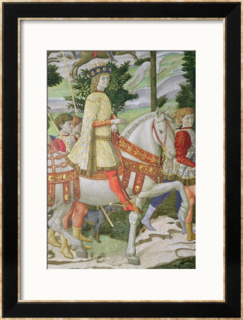 Lorenzo De' Medici, The Magnificent, As One Of The Three Kings, Detail by Benozzo Di Lese Di Sandro Gozzoli Pricing Limited Edition Print image