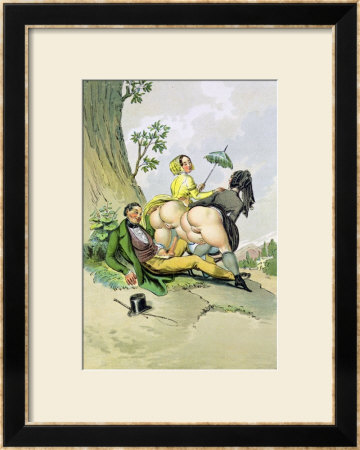 Picnic In The Shade, Published 1835, Reprinted In 1908 by Peter Fendi Pricing Limited Edition Print image