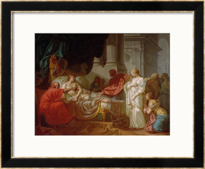 Antiochus And Stratonice, 1774 by Jacques-Louis David Pricing Limited Edition Print image