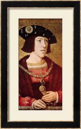 Portrait Of Charles V (1500-1558) by Bernard Van Orley Pricing Limited Edition Print image