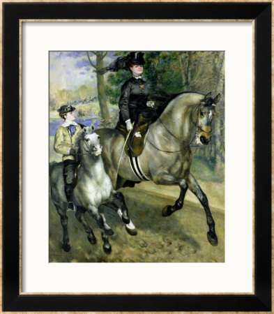 Horsewoman In The Bois De Boulogne, 1873 by Pierre-Auguste Renoir Pricing Limited Edition Print image