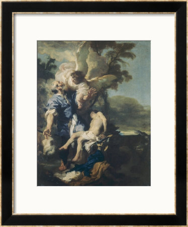 Sacrifice Of Isaac, Vasari Corridor, Florence by Johann Liss Pricing Limited Edition Print image