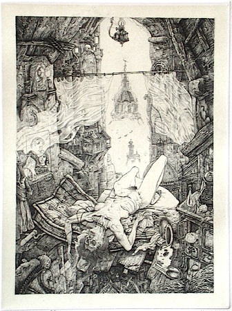La Vierge Aux Étrons by Philippe Mohlitz Pricing Limited Edition Print image