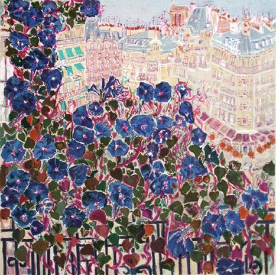 Le Balcon Fleuri by Renée Halpern Pricing Limited Edition Print image
