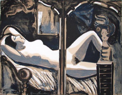 Nu Allonge by Carlos Torrallardona Pricing Limited Edition Print image