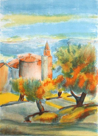 Paysage Du Midi by Victor Zarou Pricing Limited Edition Print image