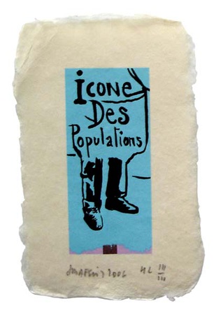 Icône Des Populations by Jean-Michel Alberola Pricing Limited Edition Print image
