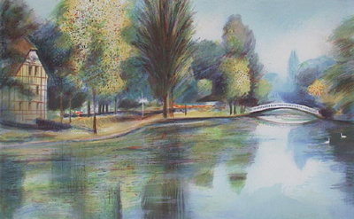 Le Lac Du Vesinet by Rolf Rafflewski Pricing Limited Edition Print image