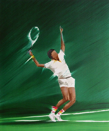 S - Tennisman Iii by Victor Spahn Pricing Limited Edition Print image