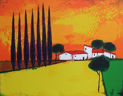 Le Mas Ii by Roger Bonafe Pricing Limited Edition Print image