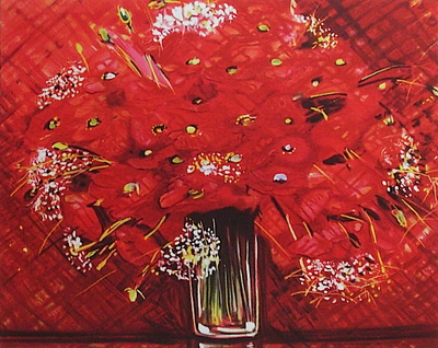 Le Grand Bouquet Rouge by Michel-Henry Pricing Limited Edition Print image