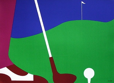 Golf by Jean Coulot Pricing Limited Edition Print image