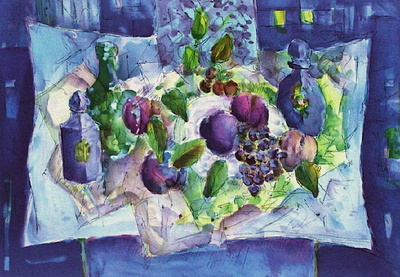 Nature Morte À La Grappe De Raisin Ii by Tony Agostini Pricing Limited Edition Print image