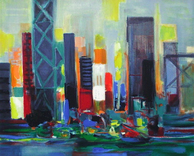 Hong-Kong by Marcel Mouly Pricing Limited Edition Print image