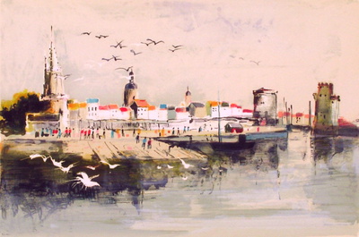 La Rochelle by Michel Jouenne Pricing Limited Edition Print image