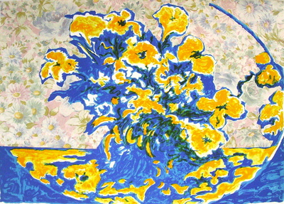 Gerbe De Fleurs Ii by Frederic Brandon Pricing Limited Edition Print image