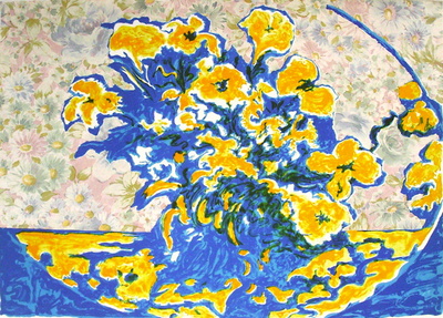 Gerbe De Fleurs Ii by Frédéric Brandon Pricing Limited Edition Print image