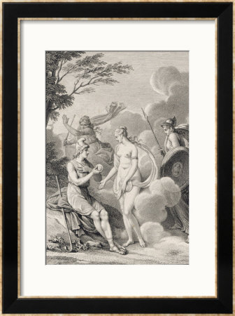Paris Is Invited To Choose Between Hera Aphrodite And Athena by Delvaux Pricing Limited Edition Print image