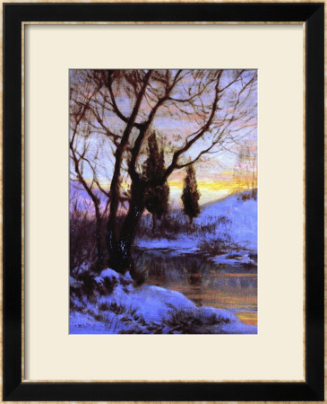 Winter Sunset by Walter Launt Palmer Pricing Limited Edition Print image