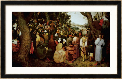 Saint John The Baptist Preaching by Pieter Bruegel The Elder Pricing Limited Edition Print image