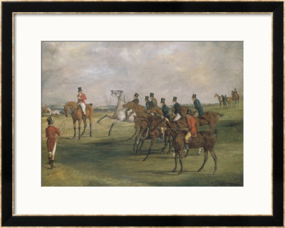 The Winner: The Forest Stakes, Henley-On-Arden, Warwickshire, February 23, 1847 by Henry Thomas Alken Pricing Limited Edition Print image