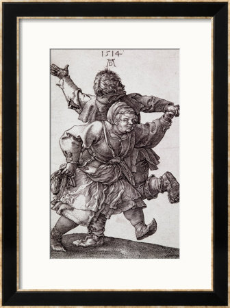 Peasants Dancing, 1514 by Albrecht Dürer Pricing Limited Edition Print image