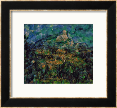 La Montaigne Sainte-Victoire, 1905 by Paul Cézanne Pricing Limited Edition Print image